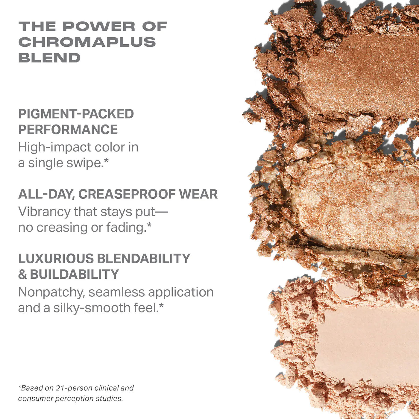 Morphe - Dazzling Metallics Trophy Wife Eyeshadow Trio | Pinky Ring
