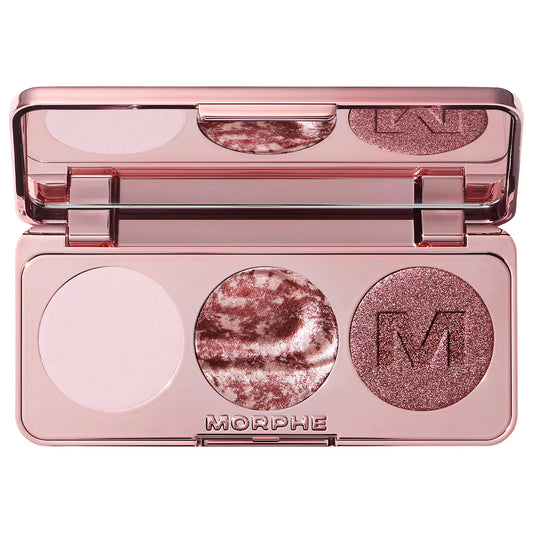 Morphe - Dazzling Metallics Trophy Wife Eyeshadow Trio | Pinky Ring