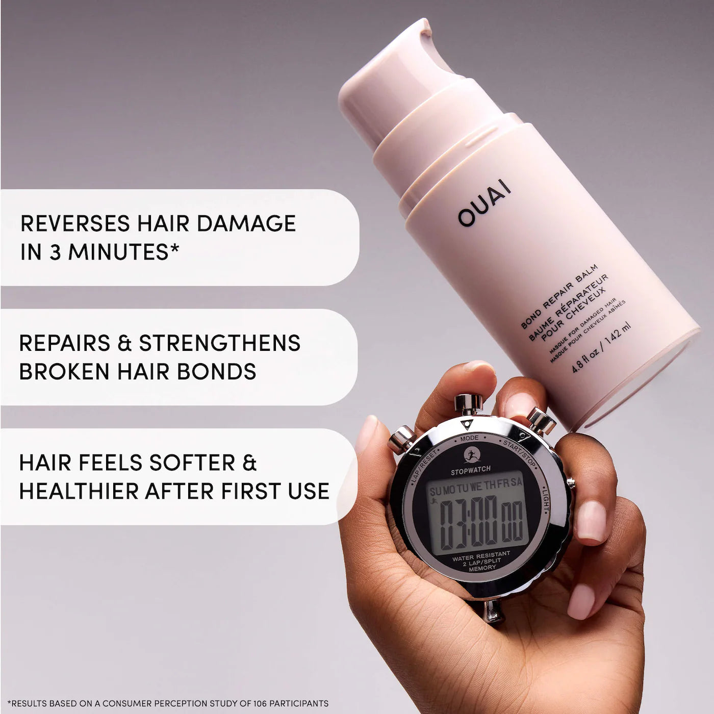 OUAI - Bond Repair Balm Hair Mask for Damaged Hair | 142 mL