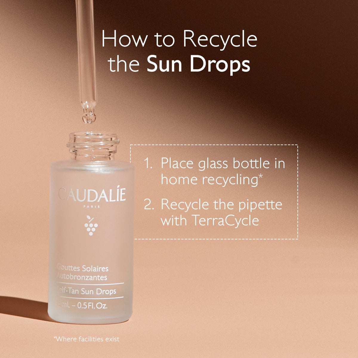 Caudalie - SELF-TAN SUN DROPS | 15 ML