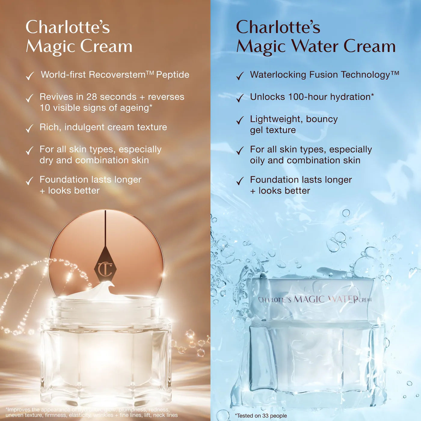 Charlotte Tilbury - Magic Cream Moisturizer with Hyaluronic Acid (NEW IMPROVED FORMULA)