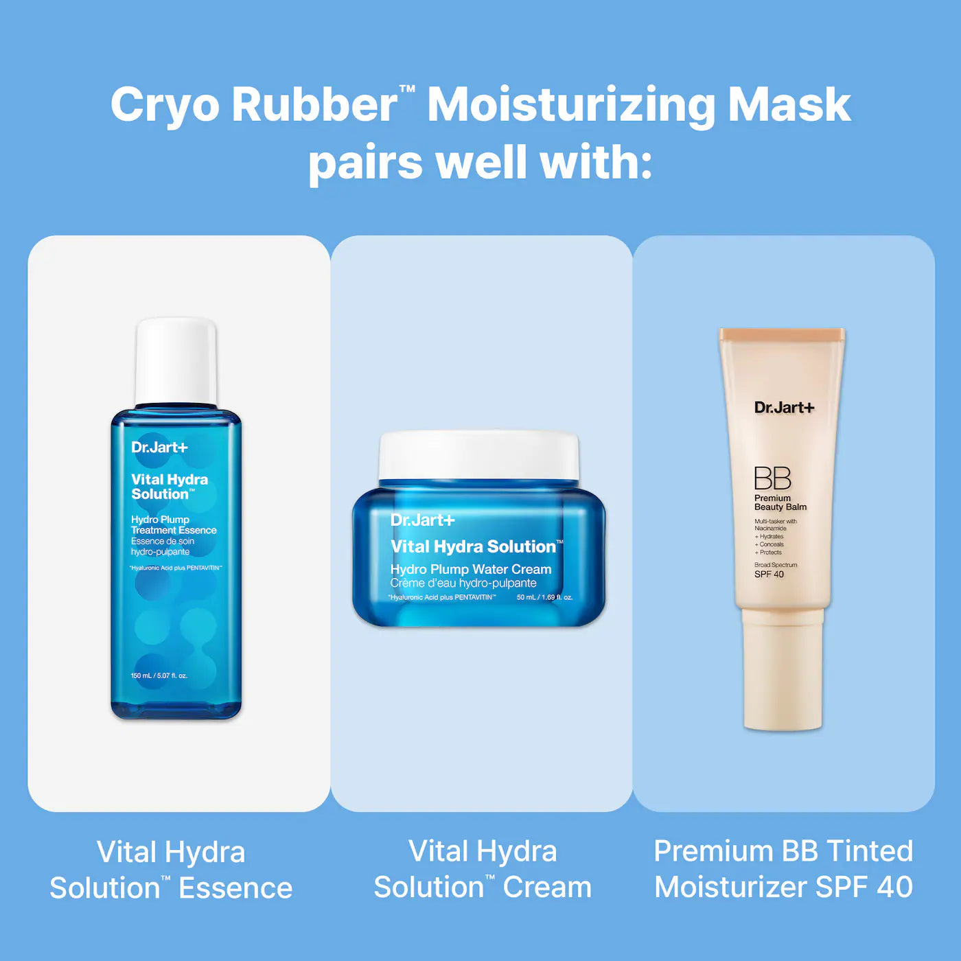 Dr. Jart+ - Cryo Rubber™ Moisturizing Face Mask with Hyaluronic Acid
