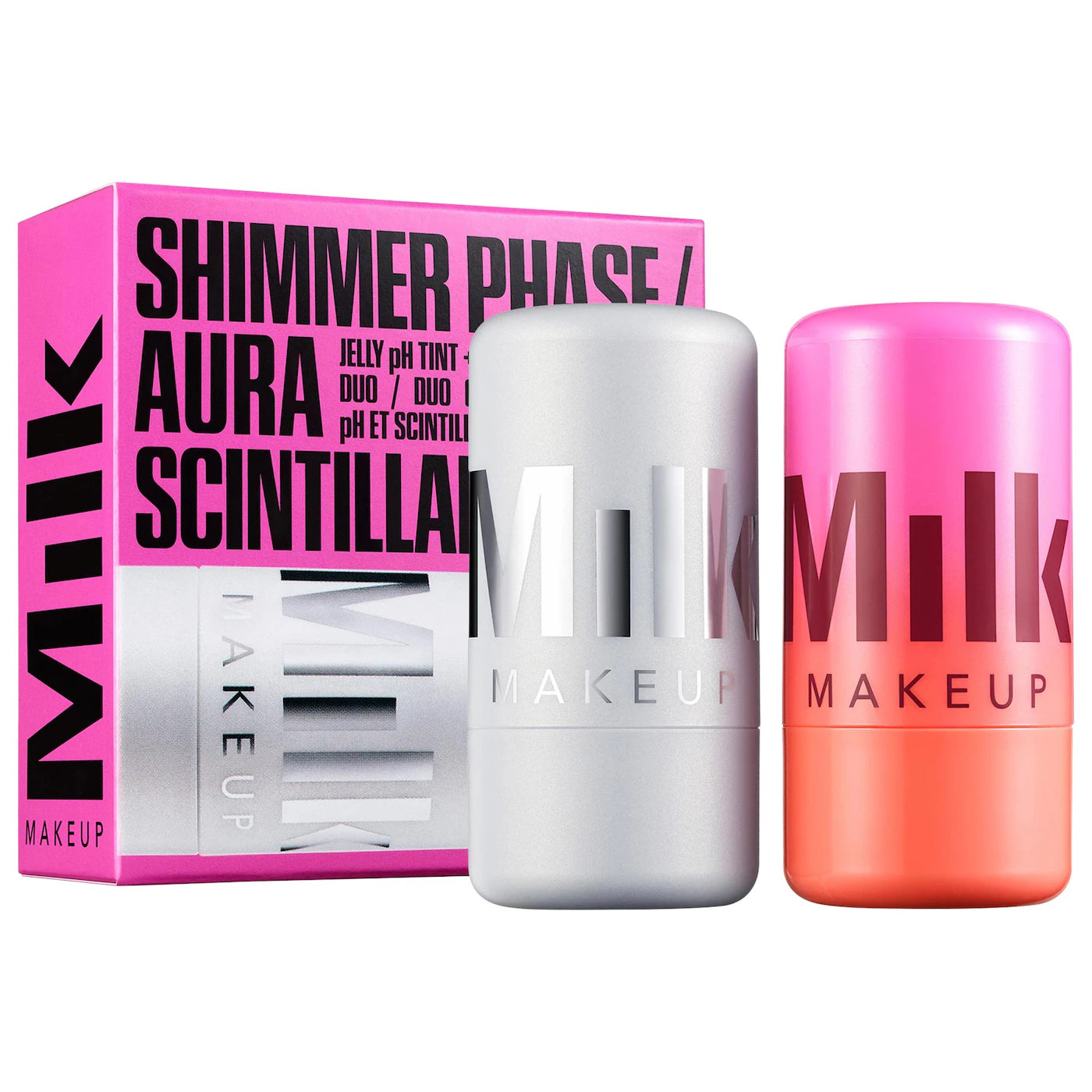 MILK MAKEUP - Shimmer pHase Cooling Water Jelly Tint + Highlight Set