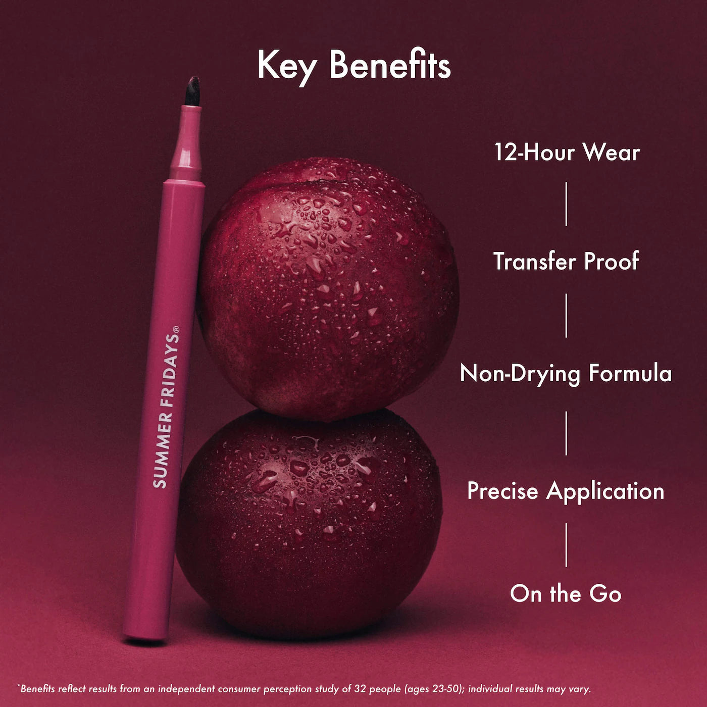 Summer Fridays - Flushed Lip Stain 12HR Transfer-Proof Lip Tint