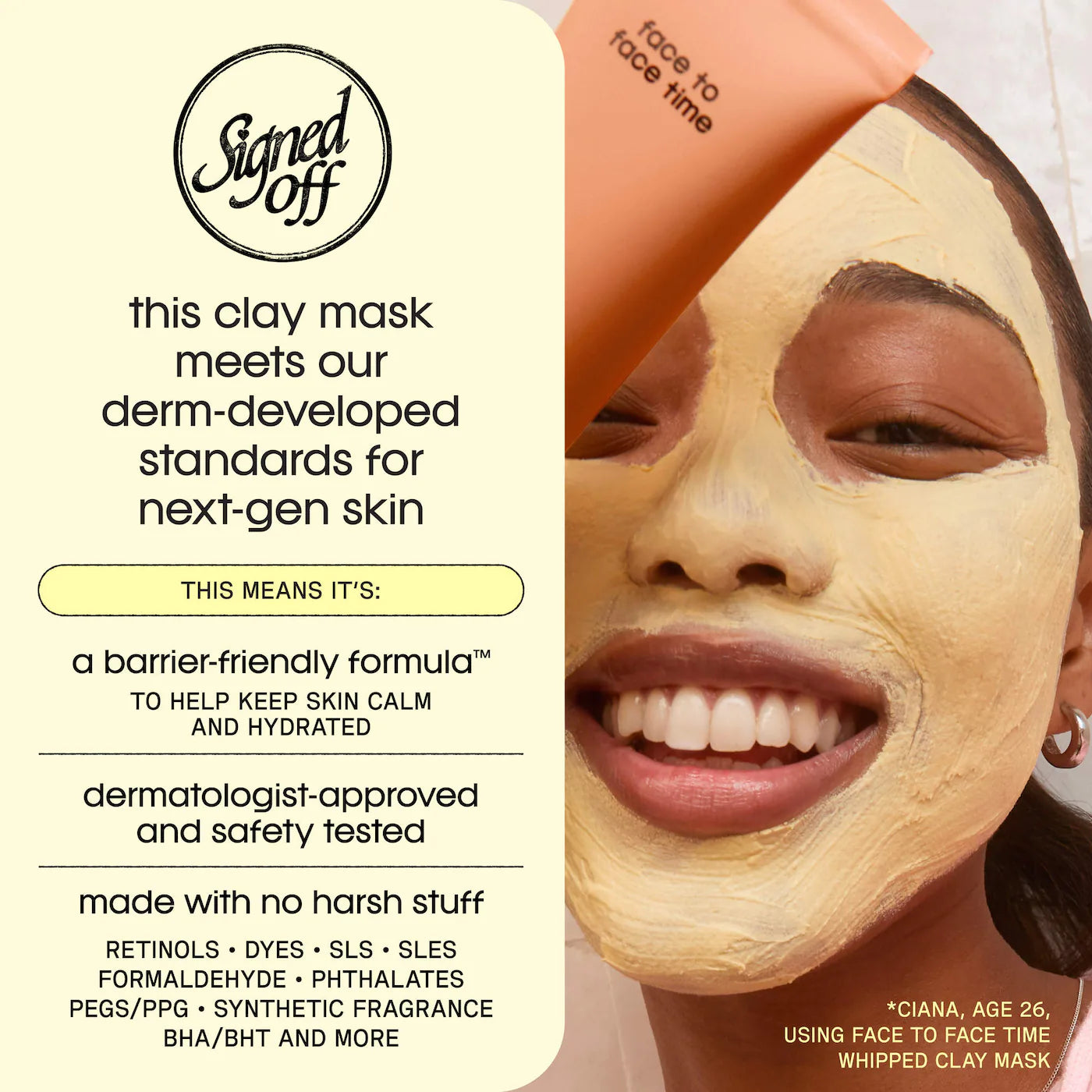 Sincerely Yours - Face to Face time Clay Mask | 110 g