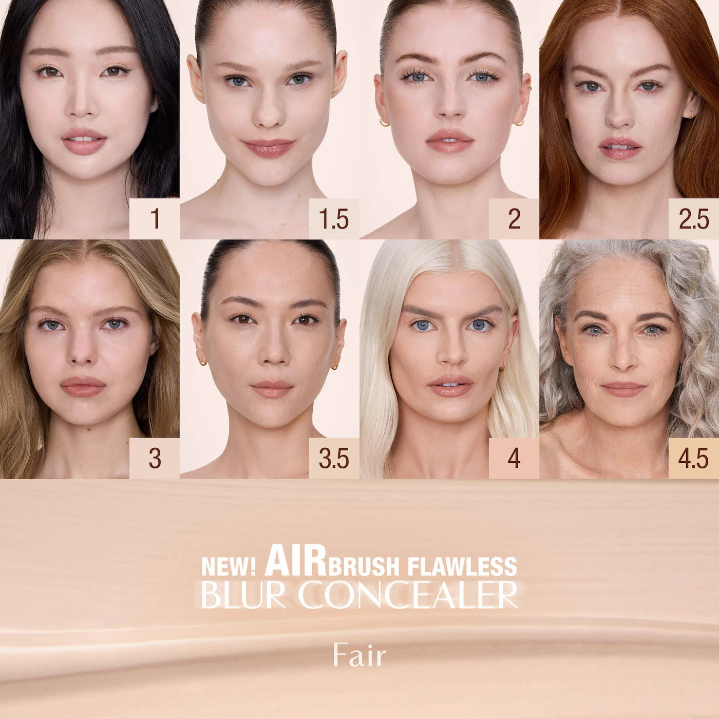 Charlotte Tilbury - Airbrush Flawless Crease-Proof Long-Wear Blur Concealer