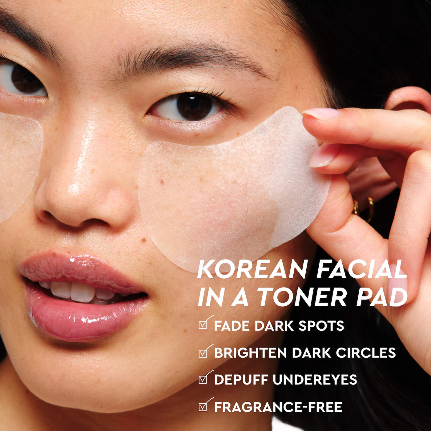 Glow Recipe - Vitamin C Brightening Korean Guava Toner Pads for Undereye & Cheeks | 60 Pads