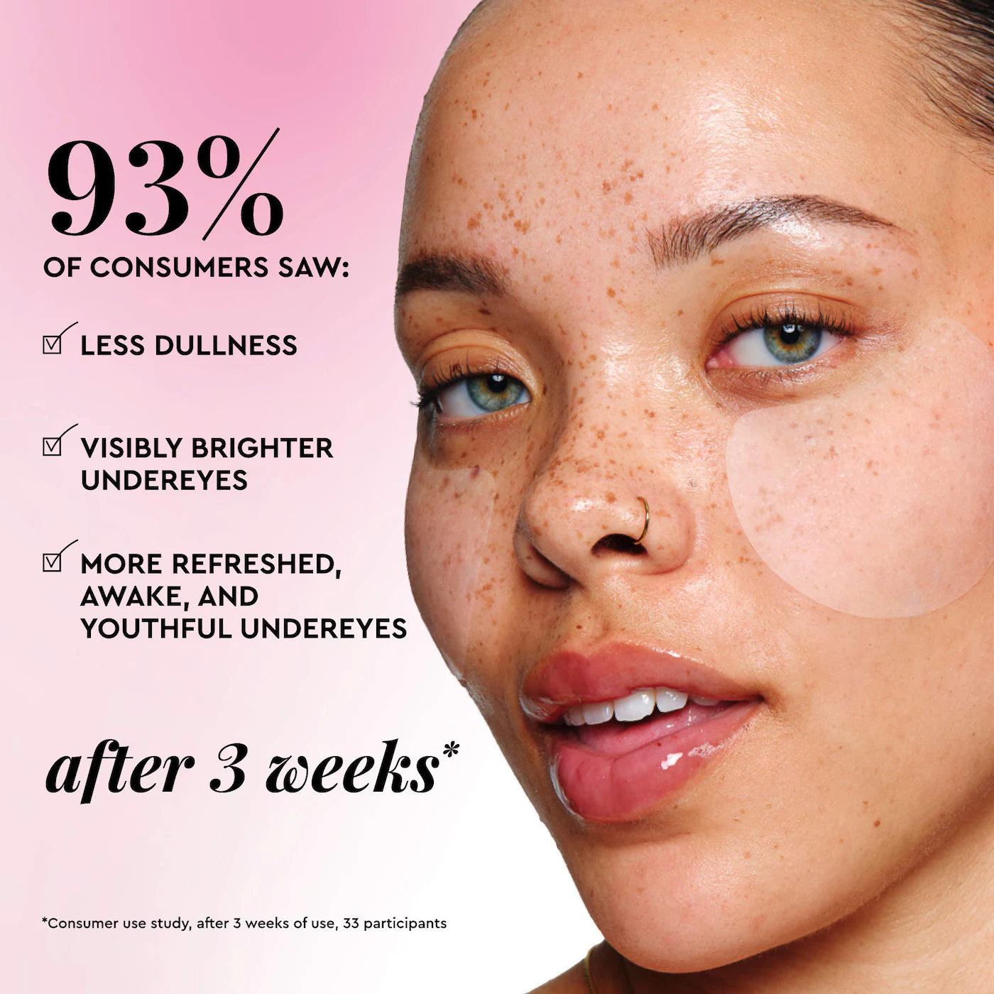 Glow Recipe - Vitamin C Brightening Korean Guava Toner Pads for Undereye & Cheeks | 60 Pads