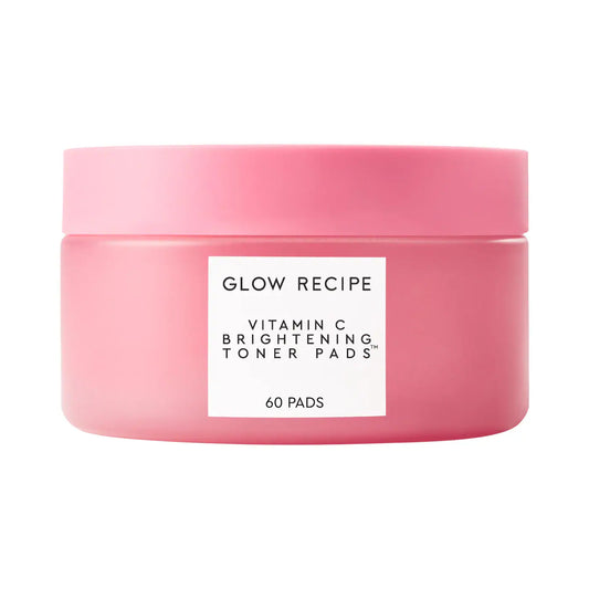 Glow Recipe - Vitamin C Brightening Korean Guava Toner Pads for Undereye & Cheeks | 60 Pads