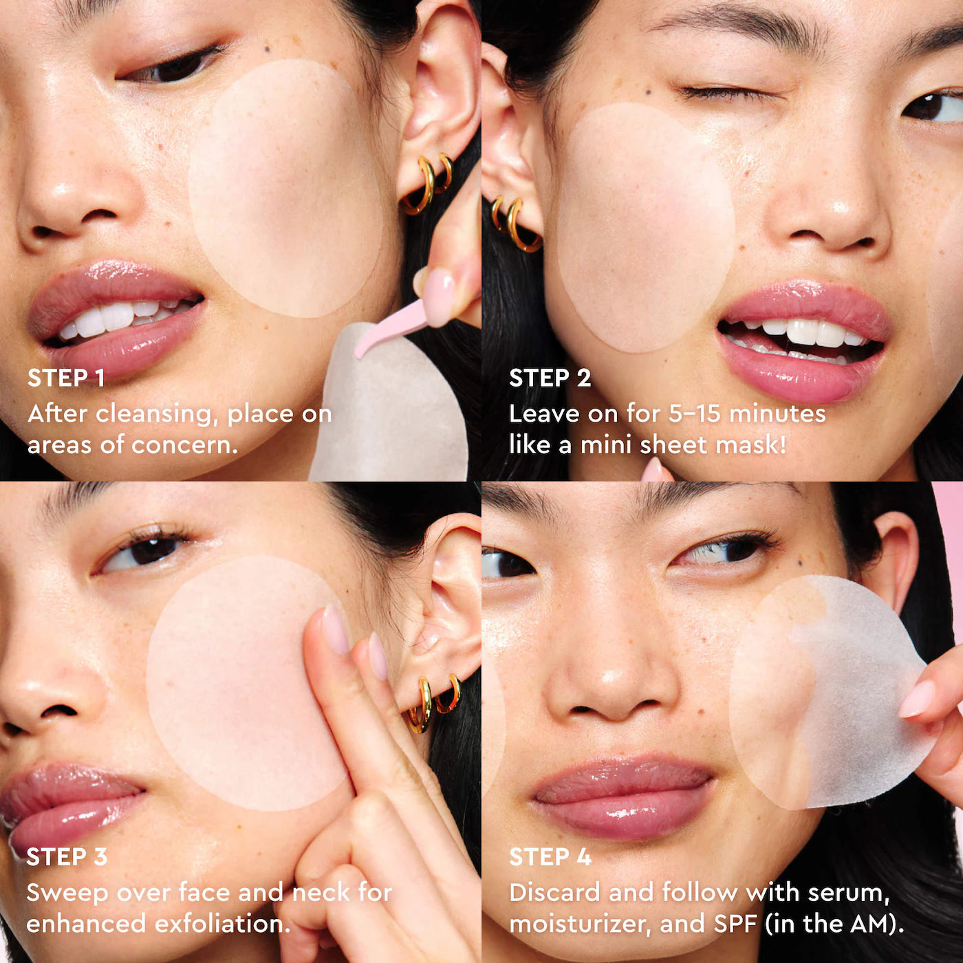 Glow Recipe - LHA + AHA Korean Watermelon Toner Pads for Hydration and Gentle Exfoliation | 60 Pads