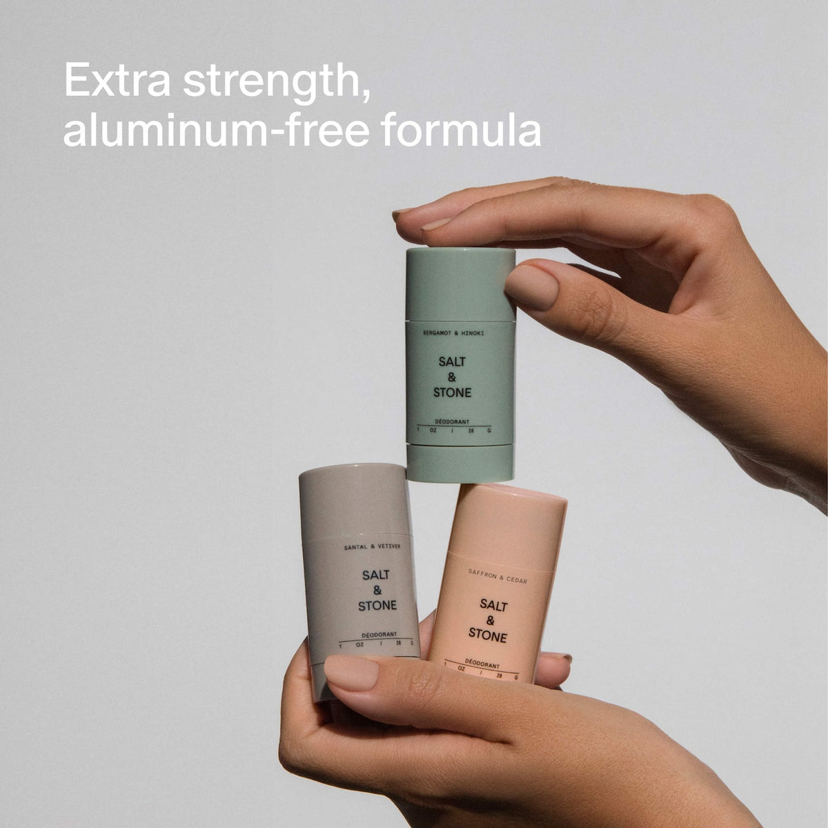 Salt & Stone - Mini Deodorant Discovery Gift Set (Three mini)