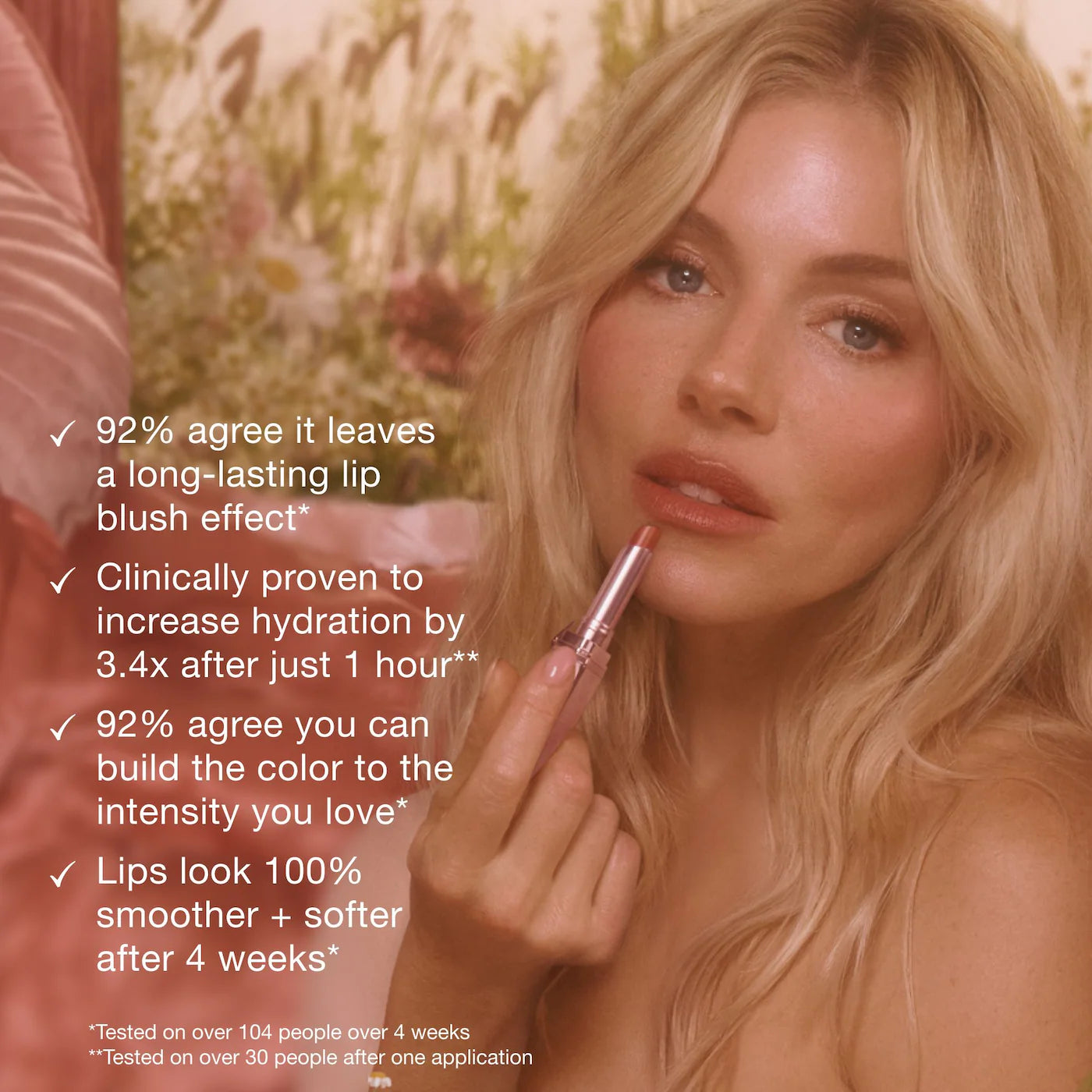Charlotte Tilbury - Pillow Talk Long Lasting Blush Balm Sheer Lip Tint