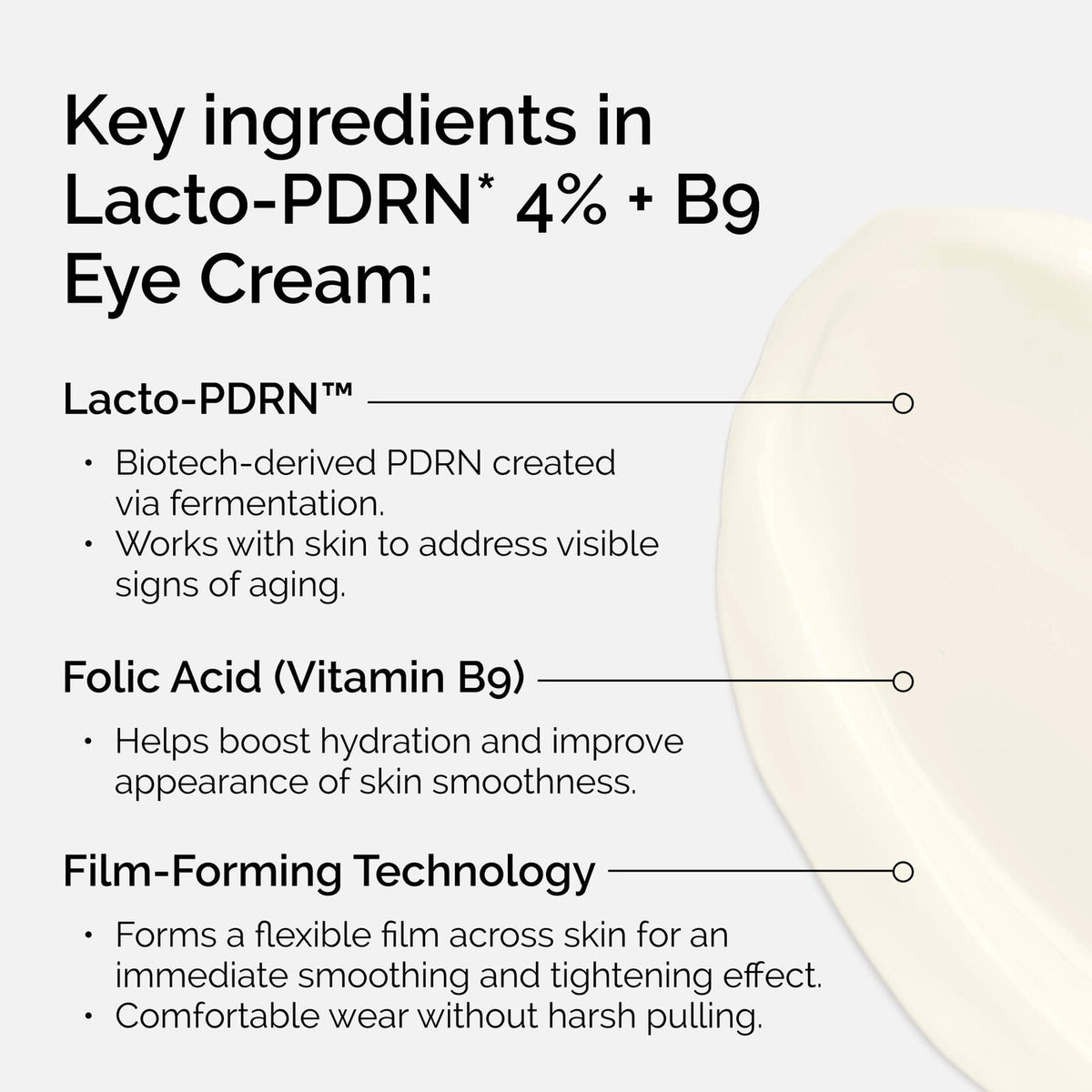 The Ordinary - Lacto-PDRN* 4% + B9 Eye Cream | 15 mL