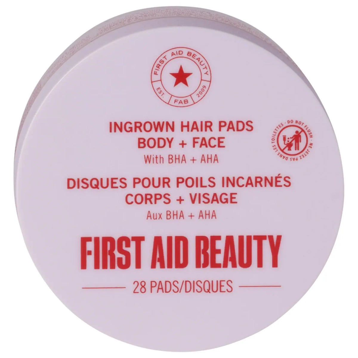 First Aid Beauty - Ingrown Hair Pads with BHA & AHA 28 PADS