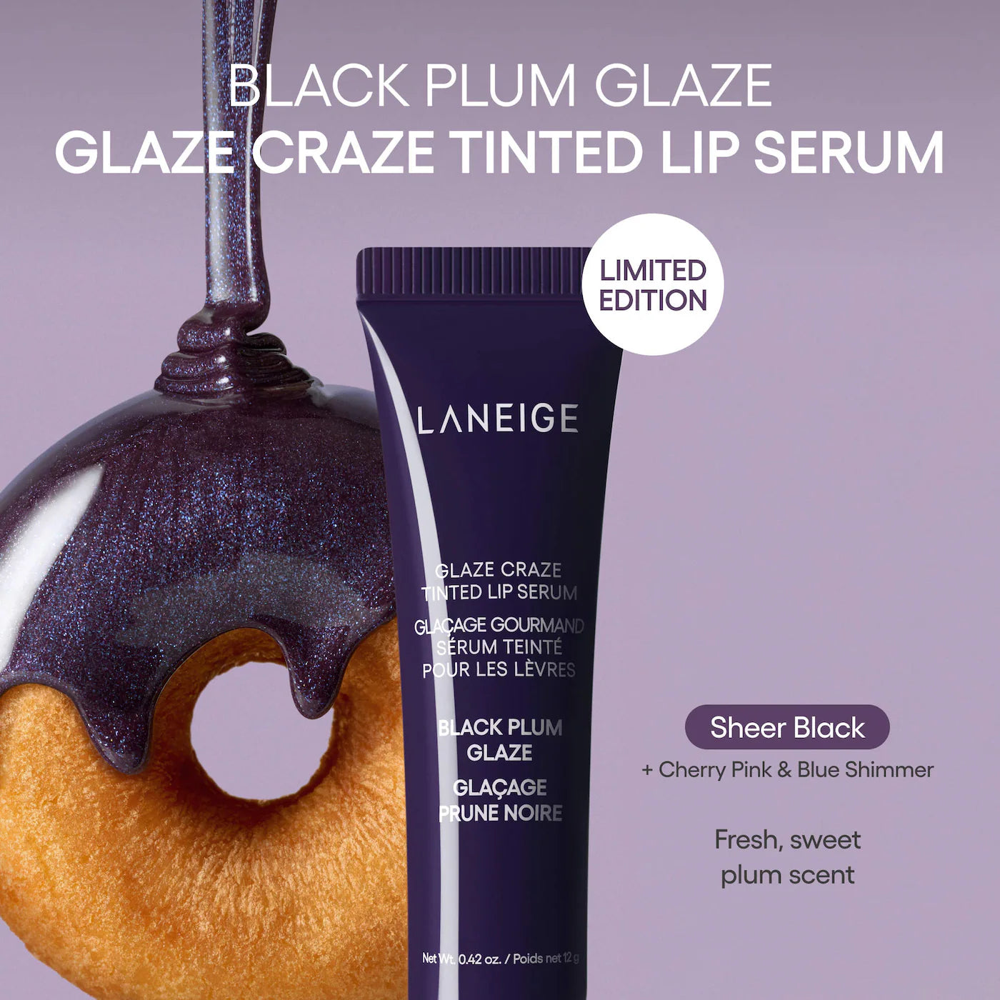 LANEIGE - Glaze Craze Tinted Polypeptide Lip Serum