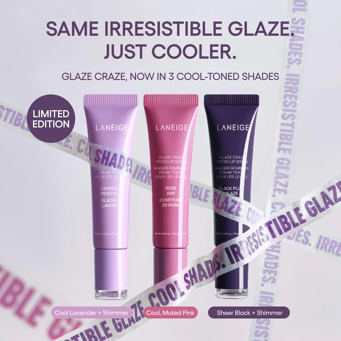 LANEIGE - Glaze Craze Tinted Polypeptide Lip Serum