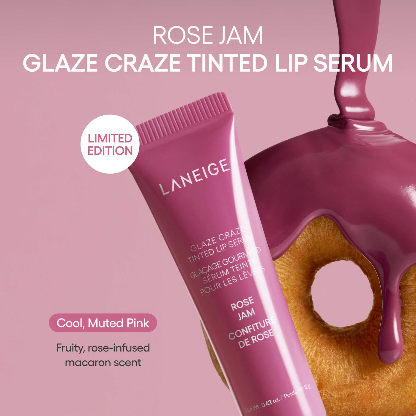 LANEIGE - Glaze Craze Tinted Polypeptide Lip Serum
