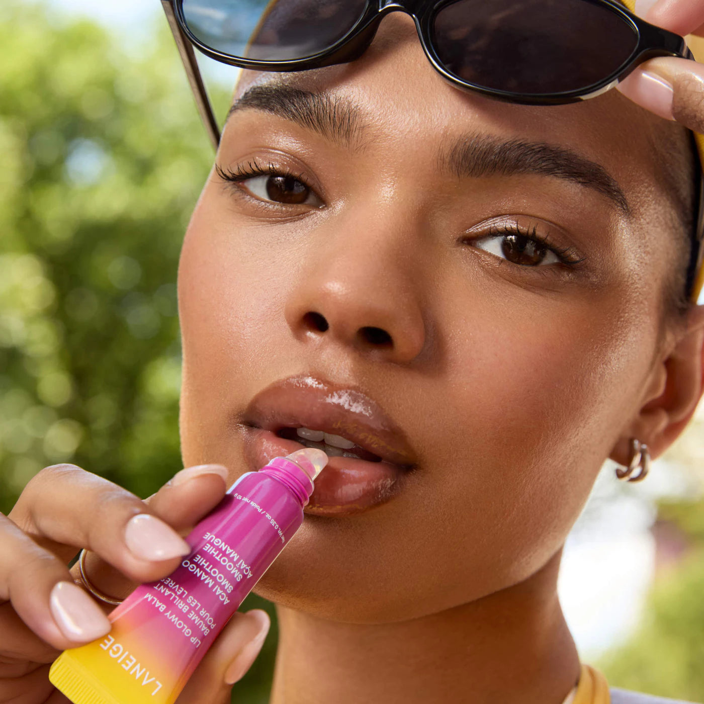 LANEIGE - Lip Glowy Balm | 10 g | Acai Mango Smoothie (Limited Edition)