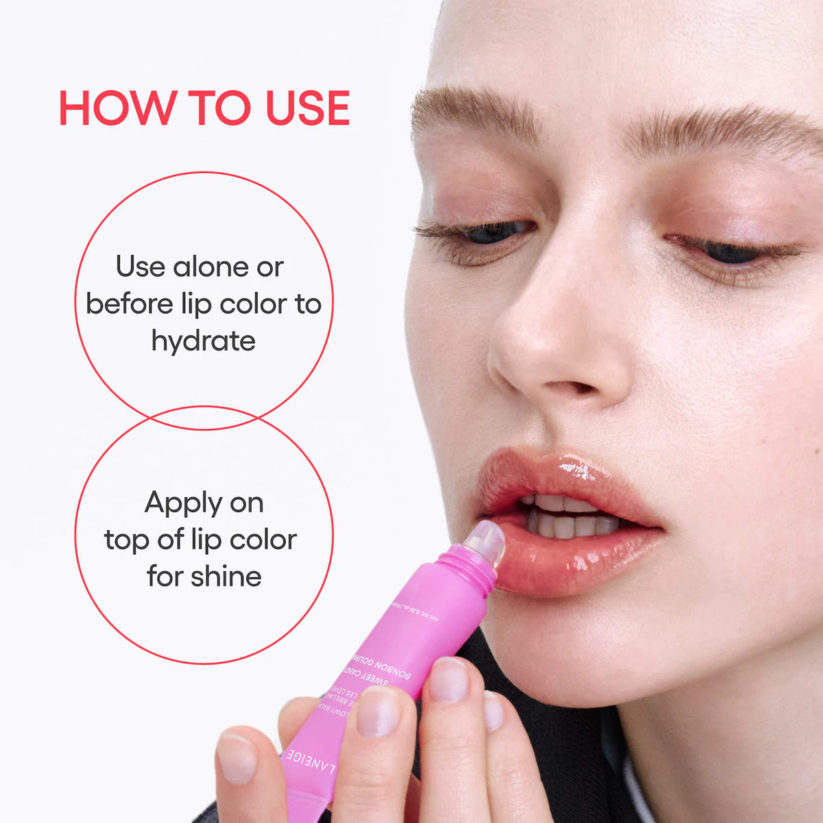 LANEIGE - Lip Glowy Balm | 10 g | Acai Mango Smoothie (Limited Edition)