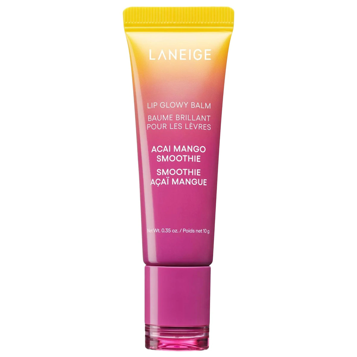 LANEIGE - Lip Glowy Balm | 10 g | Acai Mango Smoothie (Limited Edition)