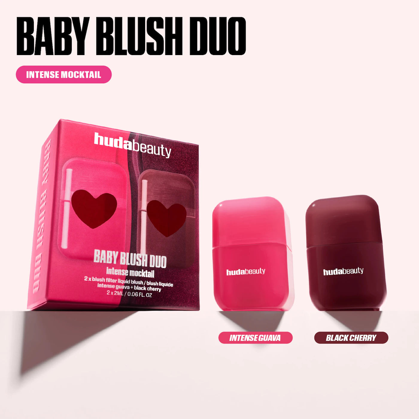 Huda Beauty - BABY BLUSH INTENSE MOCKTAIL DUO KIT