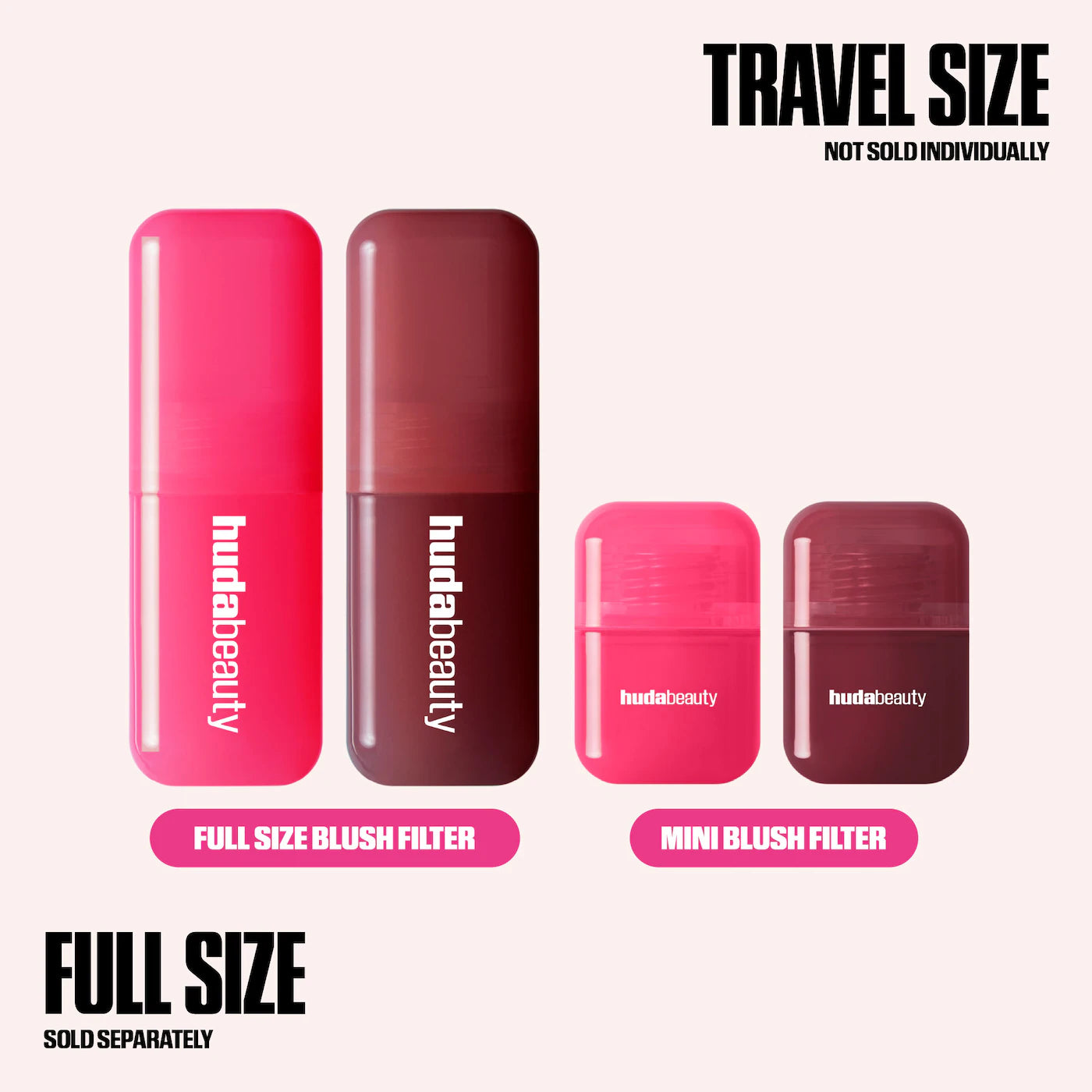 Huda Beauty - BABY BLUSH INTENSE MOCKTAIL DUO KIT