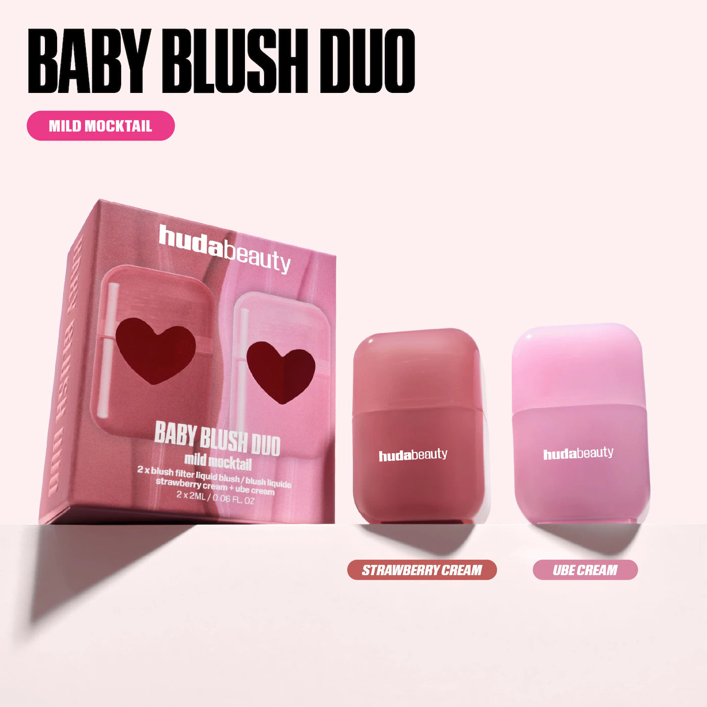 Huda Beauty - BABY BLUSH MILD MOCKTAIL DUO KIT