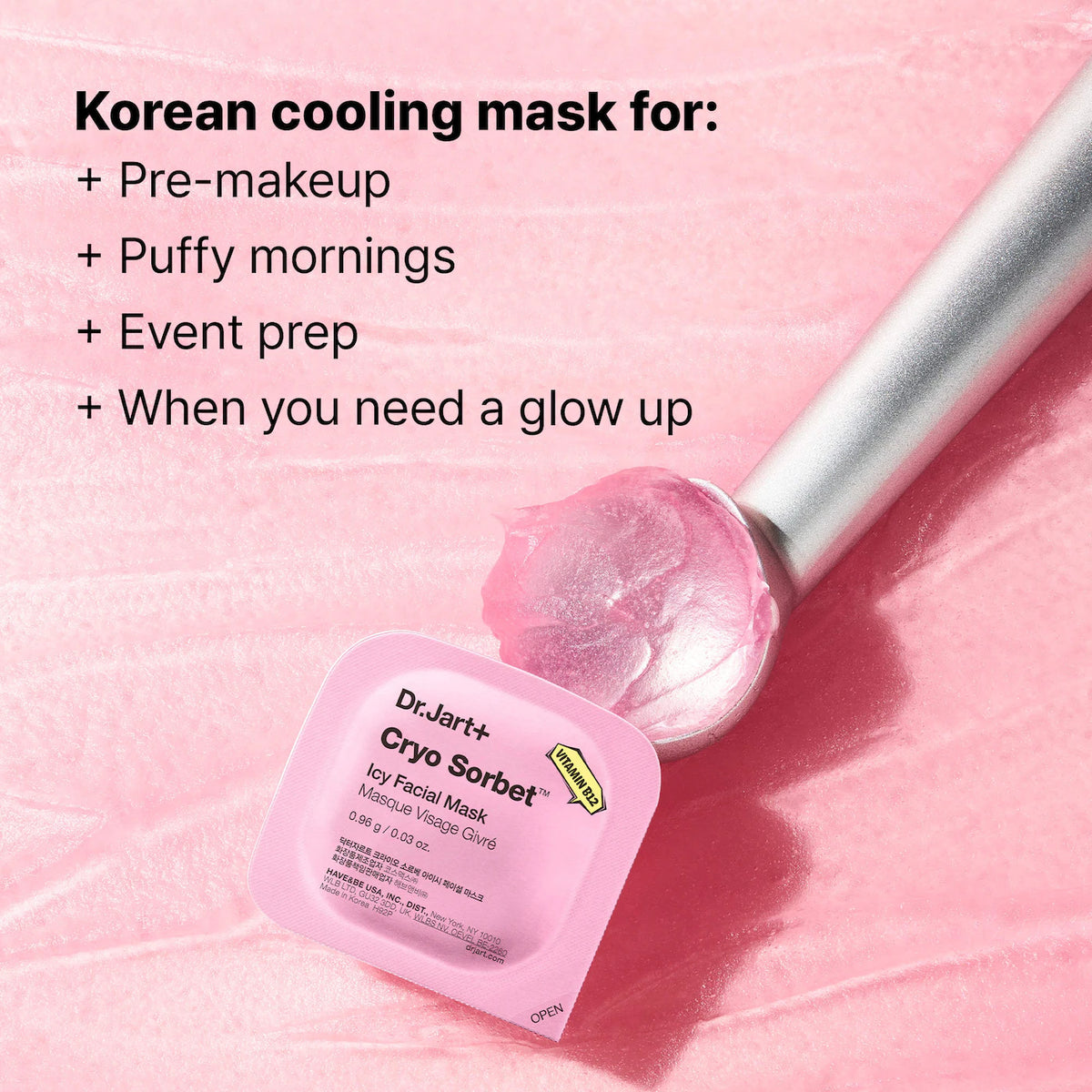 Dr. Jart+ - Cryo Sorbet™ Icy Facial Mask - 4 Pack