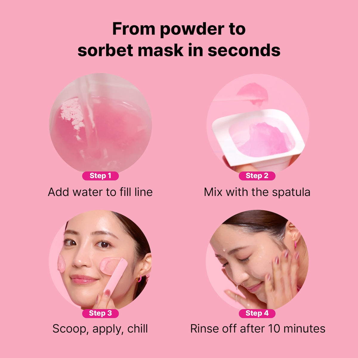 Dr. Jart+ - Cryo Sorbet™ Icy Facial Mask - 4 Pack