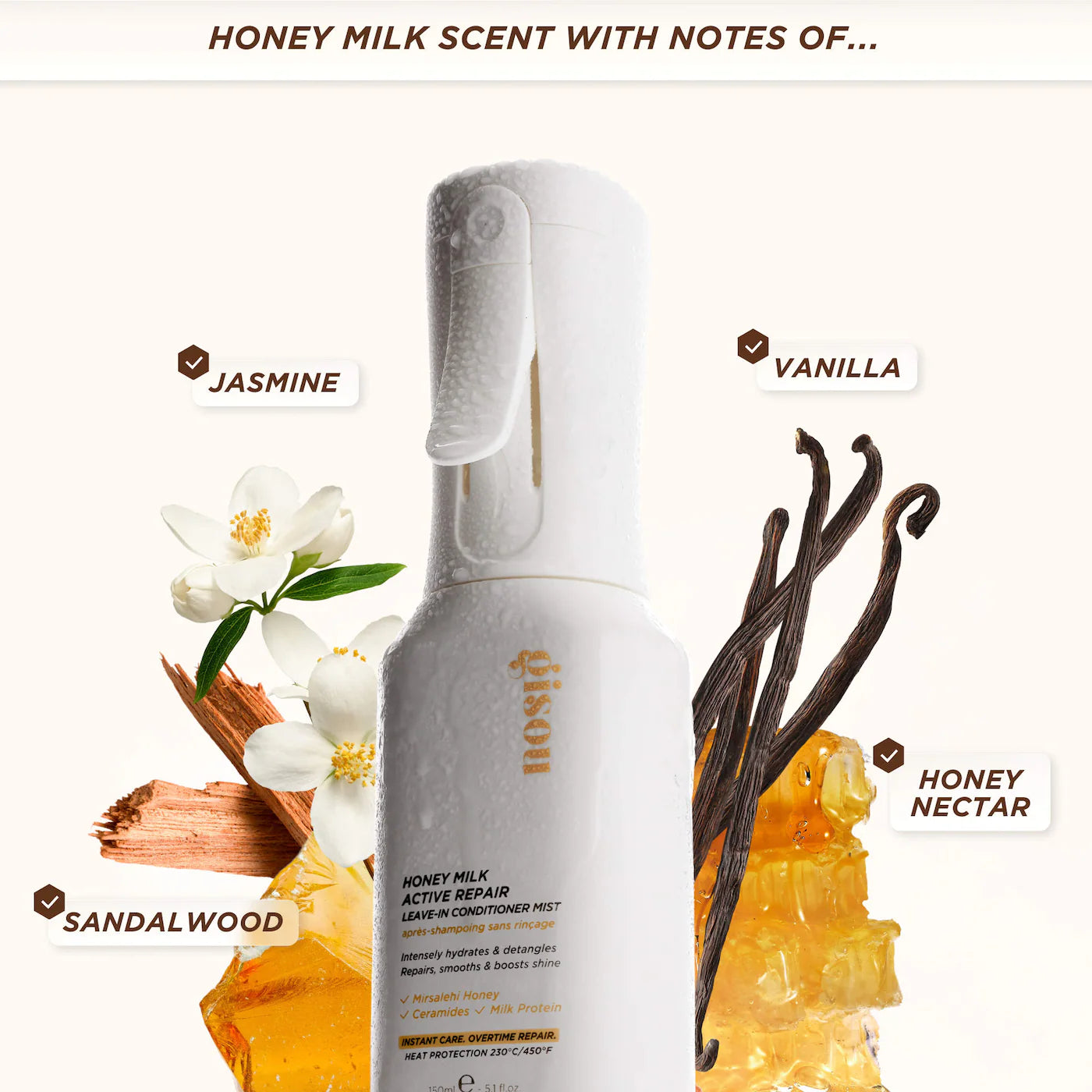 Gisou - Honey Milk Active Repair Leave-In Conditioner Mist | 150 mL
