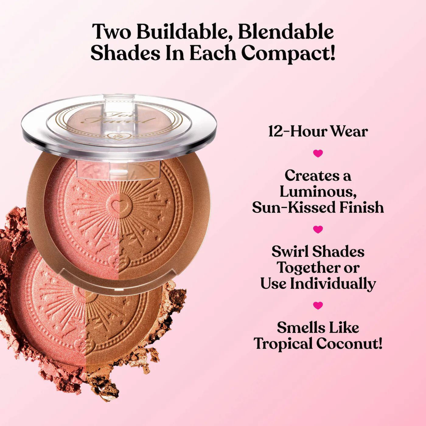 Too Faced - Sun Bunny Luminous Blushing Bronzer