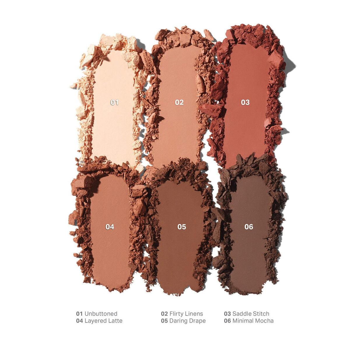 Morphe - Tailored Nudes ChromaPlus 6-Pan Eyeshadow Palette