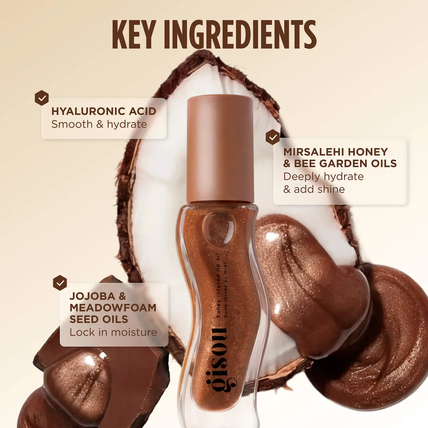 Gisou - Honey Infused Lip Oil | 8 mL