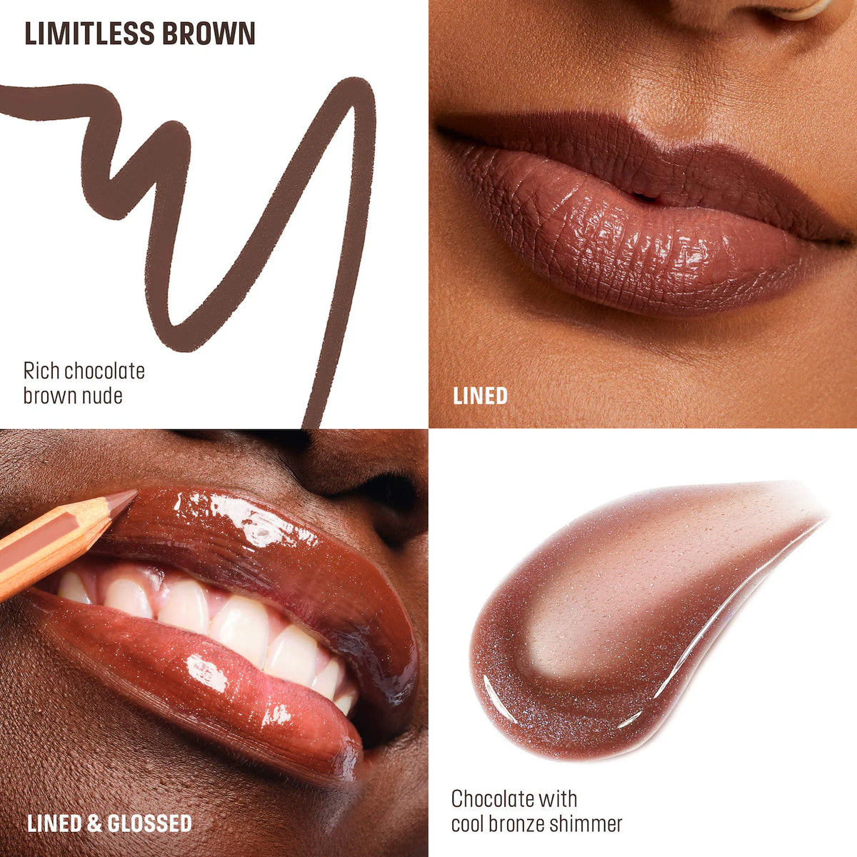 MAKE UP FOR EVER - Mini Artist Color Pencil Lip Liner & Full Size Super Boost Lip Gloss Kit