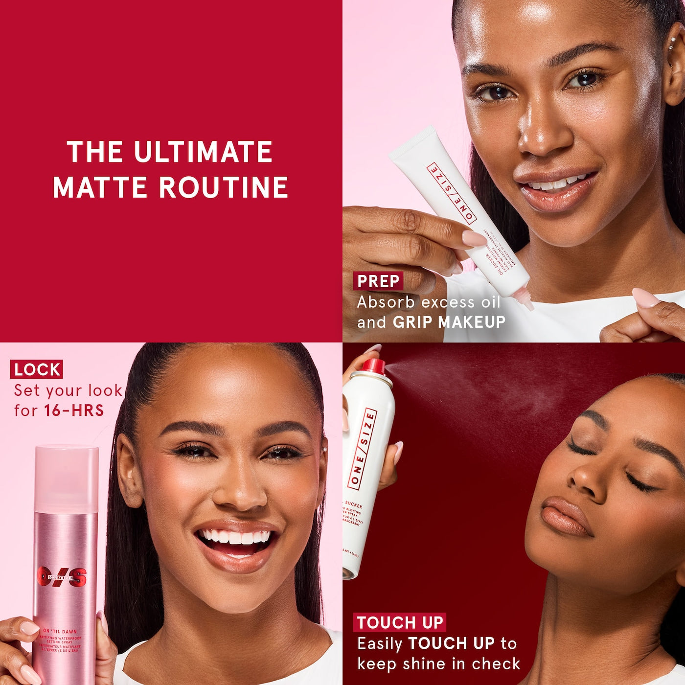 ONE/SIZE by Patrick Starrr - Oil Sucker Liquid Blotting Paper Touch Up Spray | 142 mL