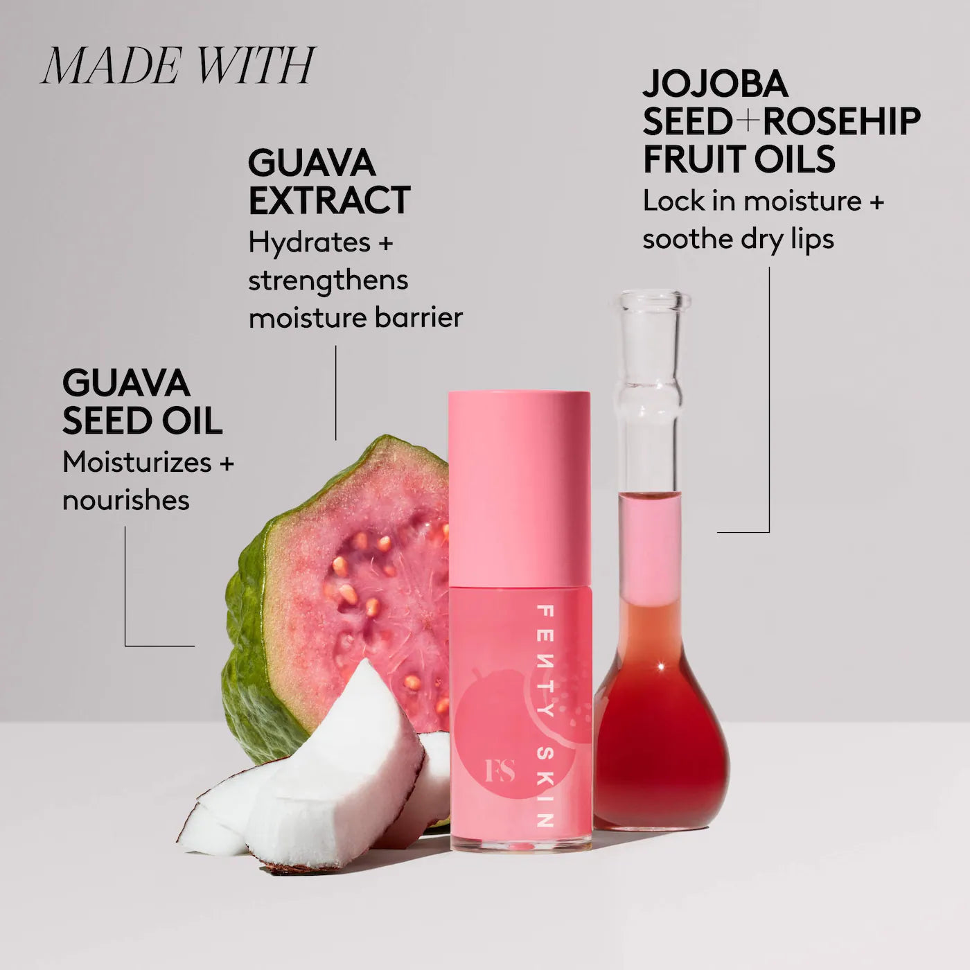 Fenty Beauty - Guava Goodiez - Guava Lip + Mini Butta Drop Set