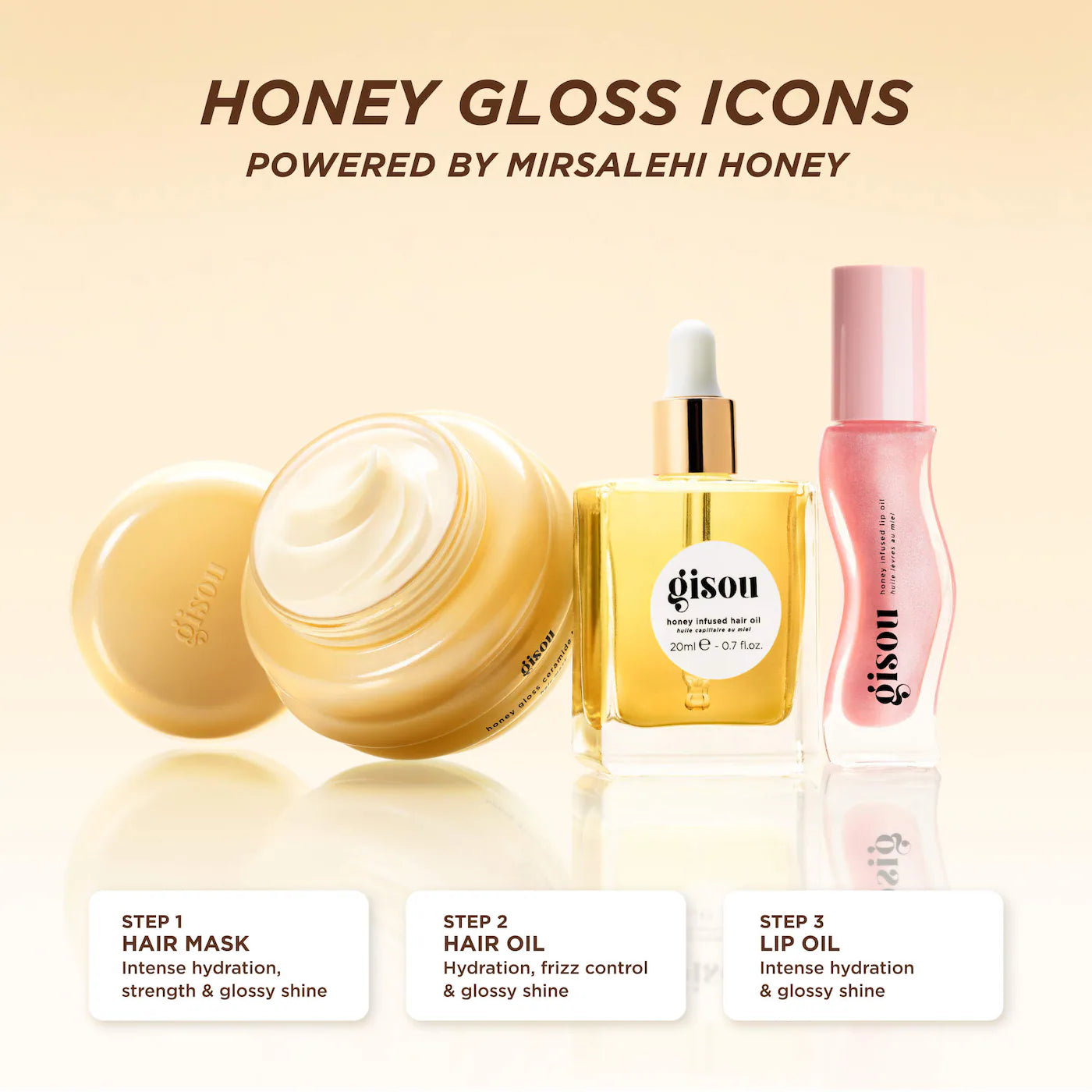 Gisou - Honey Hair Icons