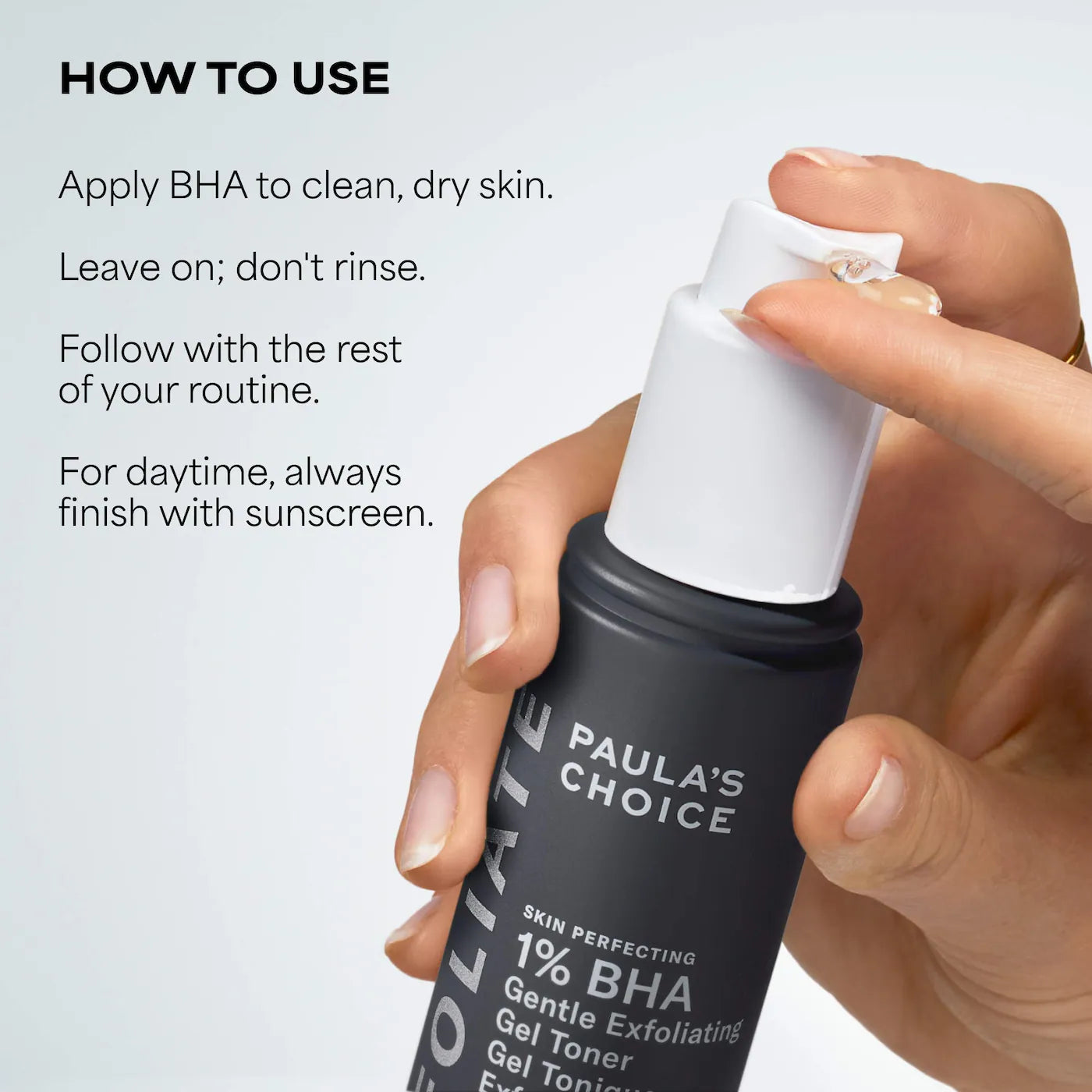 Paula's Choice - Skin Perfecting 1% BHA Gentle Exfoliating Gel Toner for Sensitive Skin | 100 mL