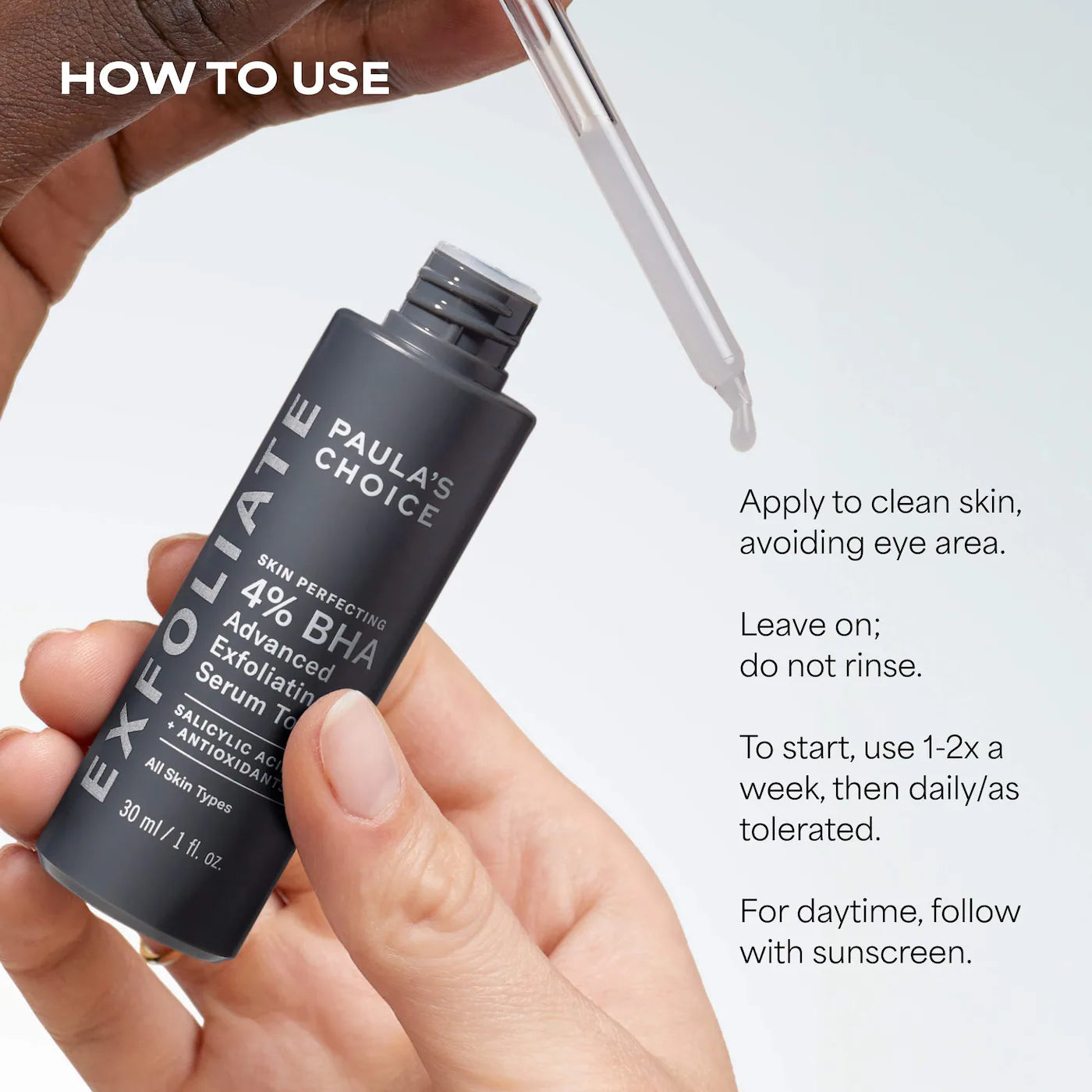 Paula's Choice - Skin Perfecting 4% BHA Advanced Exfoliating Serum Toner | 30 mL