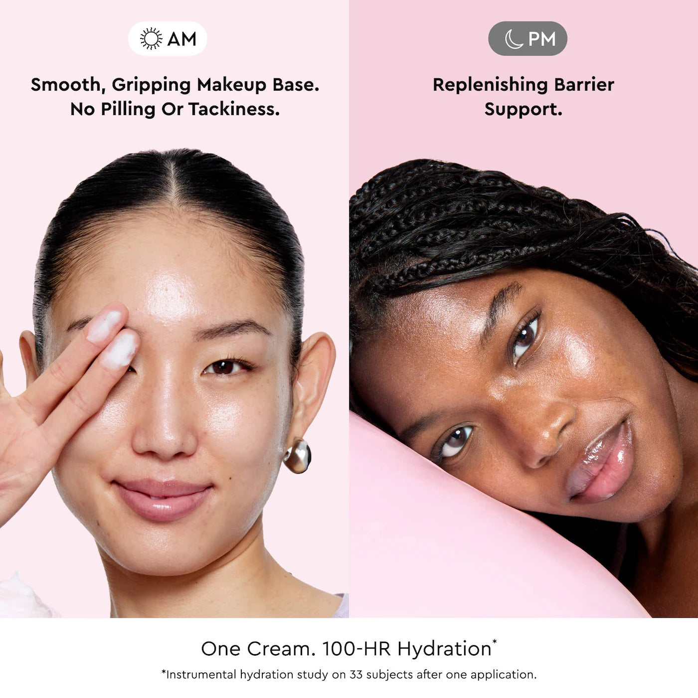 Glow Recipe - Watermelon Milk™ Peptide Cushion Cream Refillable Moisturizer for Dry Skin & Barrier Support | 50 mL