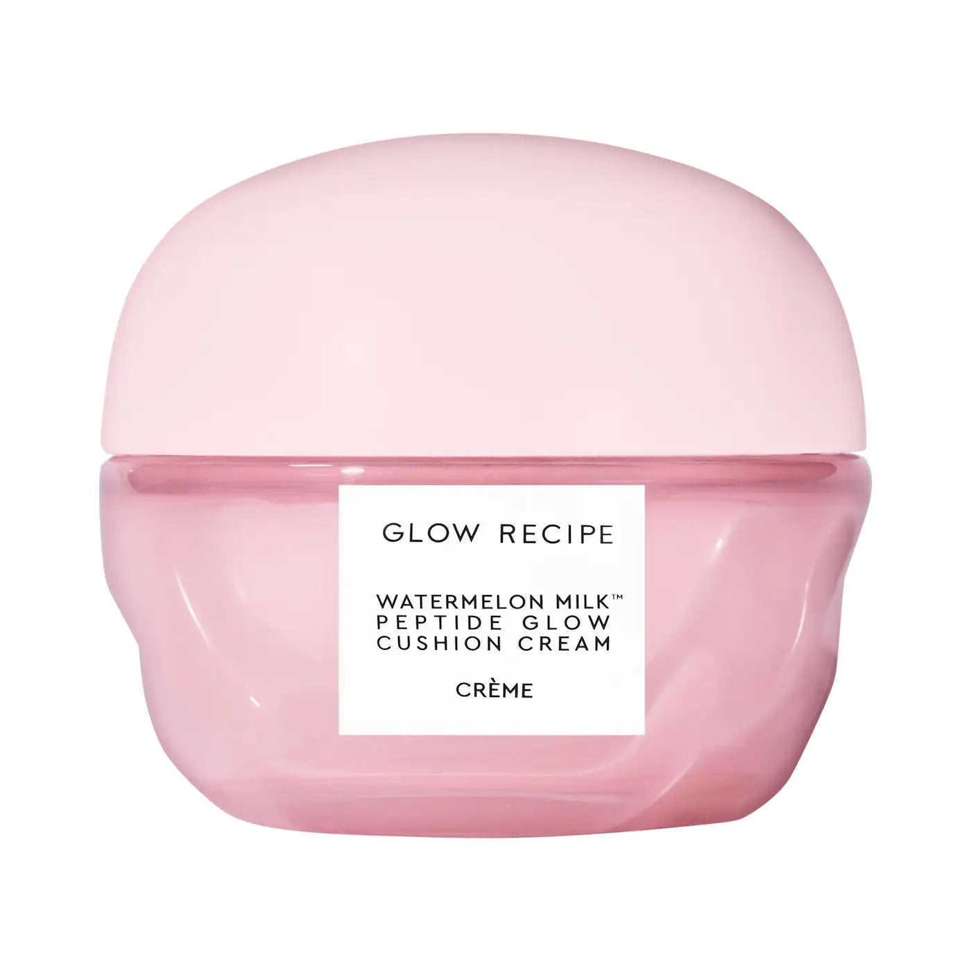 Glow Recipe - Watermelon Milk™ Peptide Cushion Cream Refillable Moisturizer for Dry Skin & Barrier Support | 50 mL