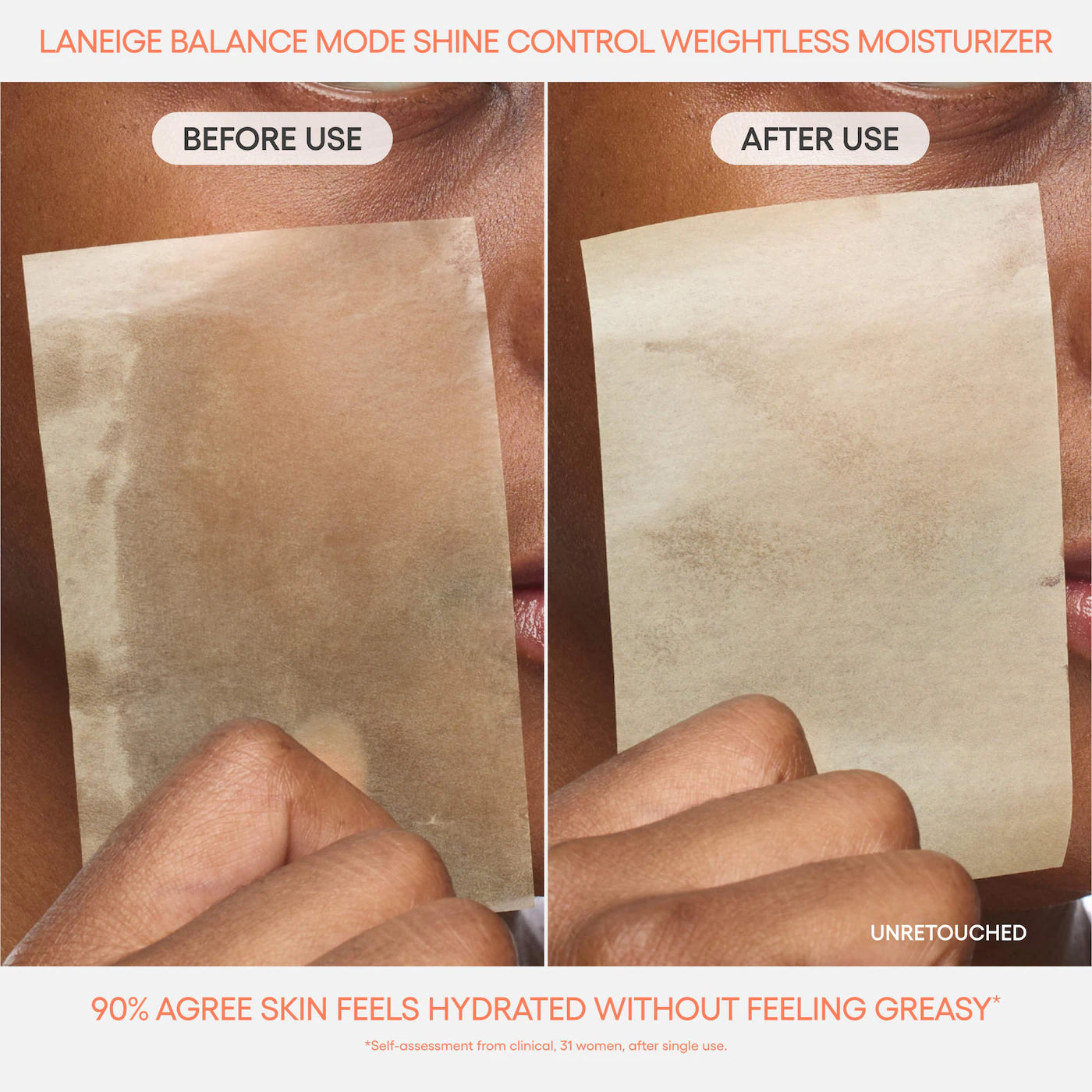 LANEIGE - Balance Mode Shine Control & Pore-Minimizing Lightweight Moisturizer for Oily Skin | 80 mL