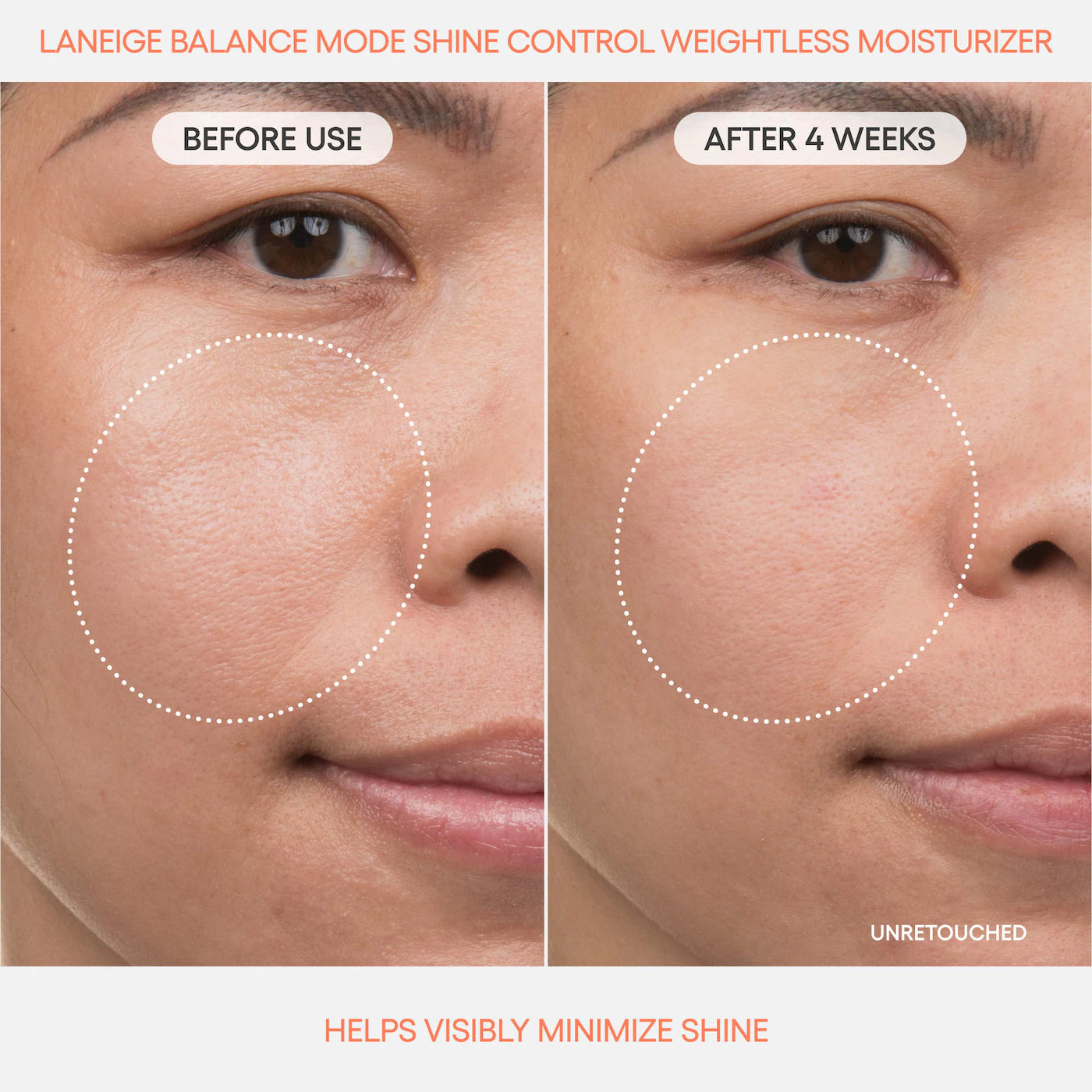 LANEIGE - Balance Mode Shine Control & Pore-Minimizing Lightweight Moisturizer for Oily Skin | 80 mL