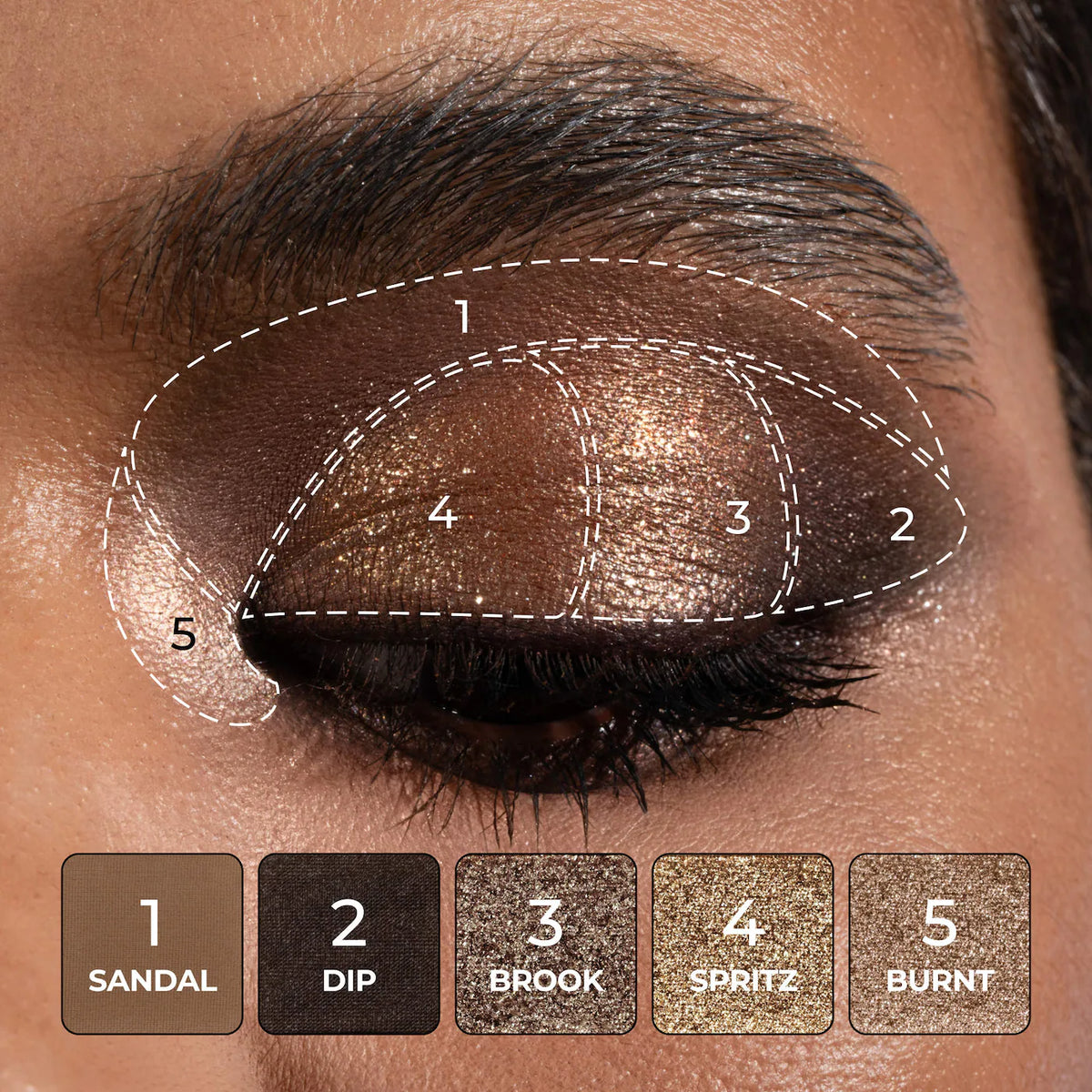 NATASHA DENONA - Tan Eyeshadow Palette
