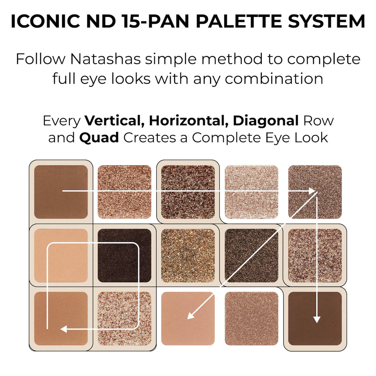 NATASHA DENONA - Tan Eyeshadow Palette