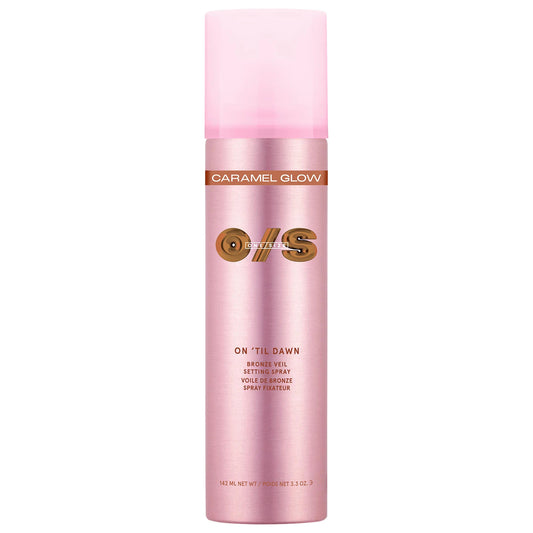 ONE/SIZE by Patrick Starrr - On 'Til Dawn Bronze Veil Waterproof Setting Spray | Caramel Glow - medium bronze