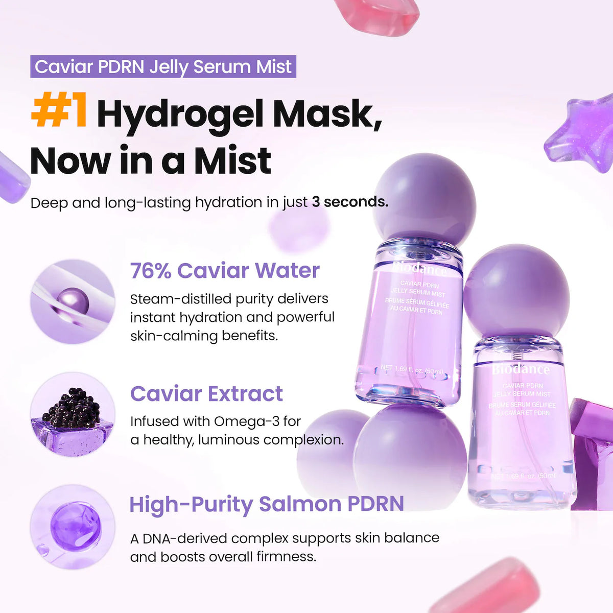 BIODANCE - Caviar PDRN Jelly Serum Mist | 50 mL