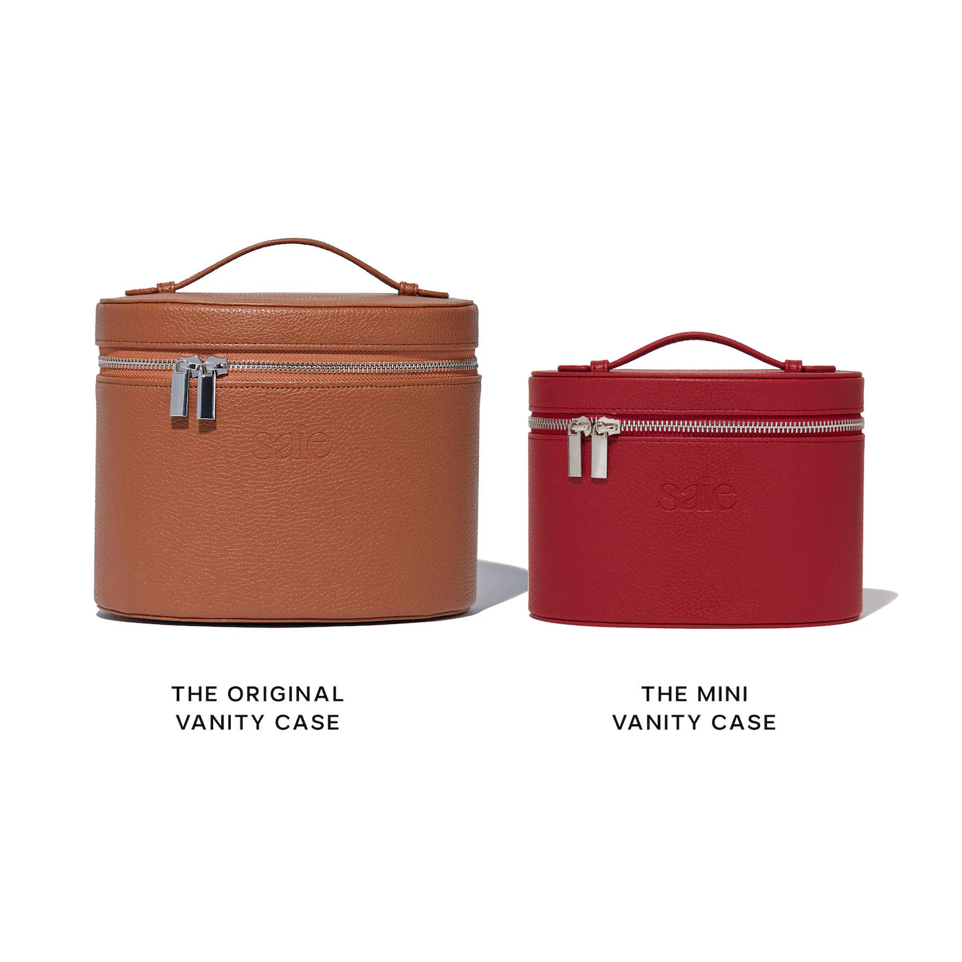 Saie - The Mini Vanity Case | Burgundy