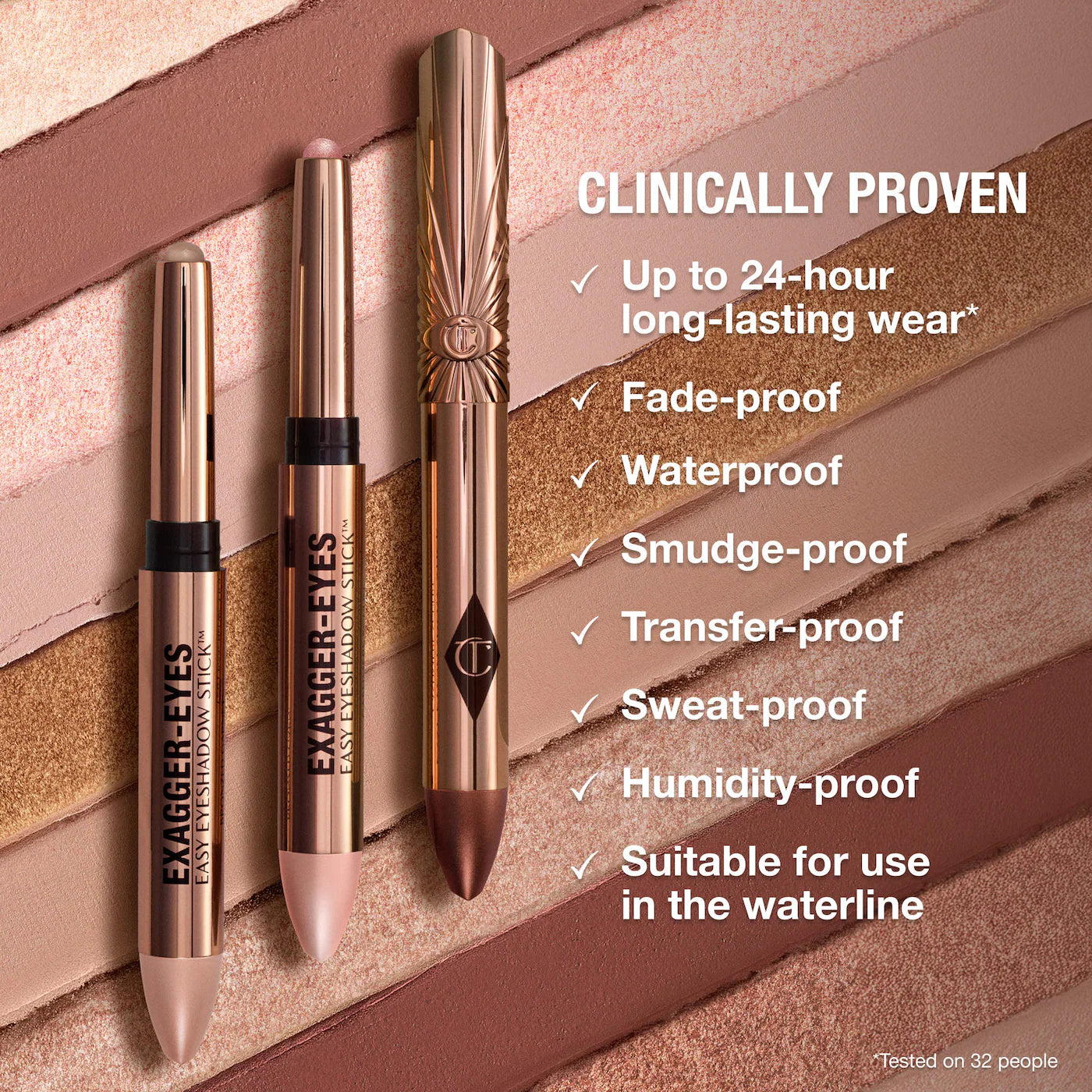 Charlotte Tilbury - Exagger-Eyes Waterproof Eyeshadow Stick