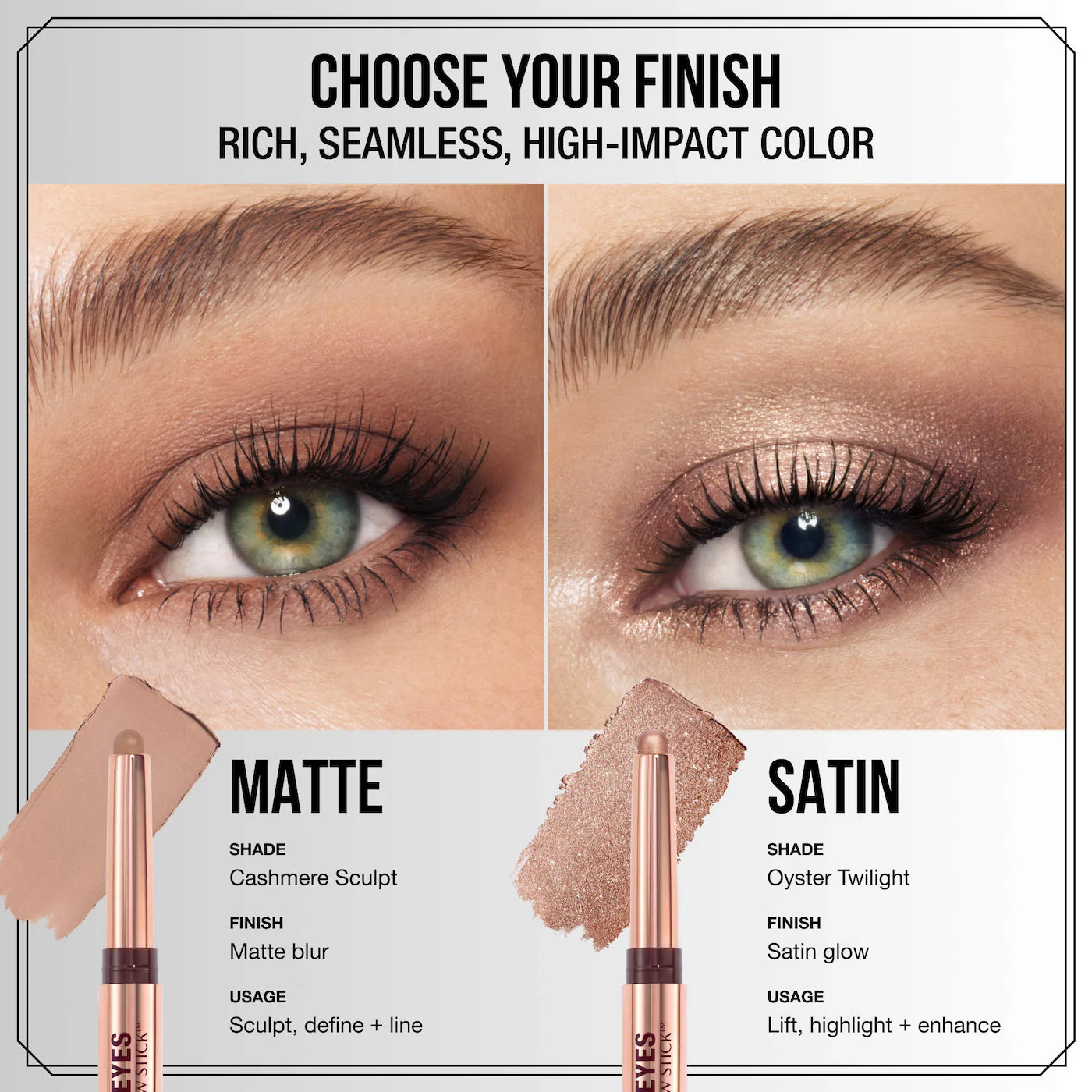 Charlotte Tilbury - Exagger-Eyes Waterproof Eyeshadow Stick